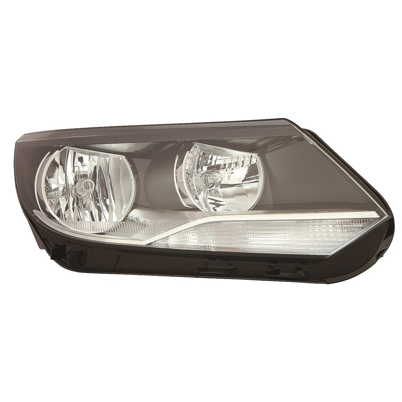 Head Lamp Passenger Side Volkswagen Tiguan 2012-2017 Halogen Capa , Vw2503152C – Hunt Parts