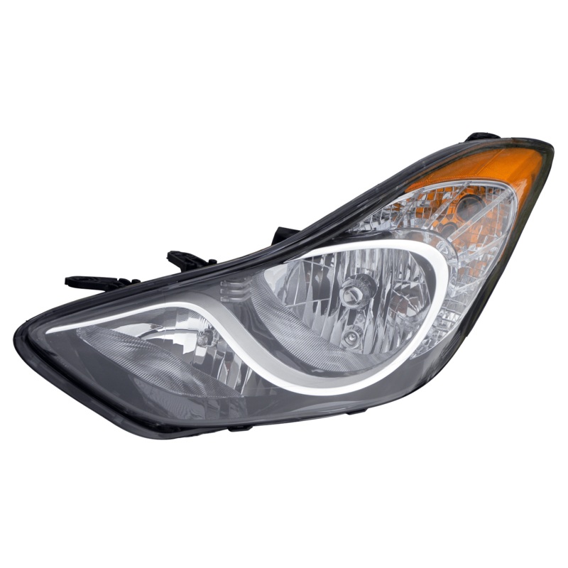 Head Lamp Driver Side Hyundai Elantra Coupe 2013 Usa Built Capa , Hy2502161C – Hunt Parts