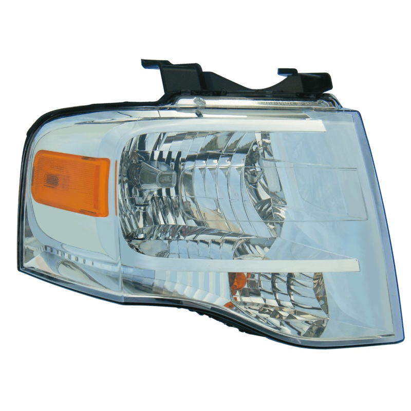 Head Lamp Passenger Side Ford Expedition 2007-2014 Chrome Bezel Capa , Fo2503226C – Hunt Parts