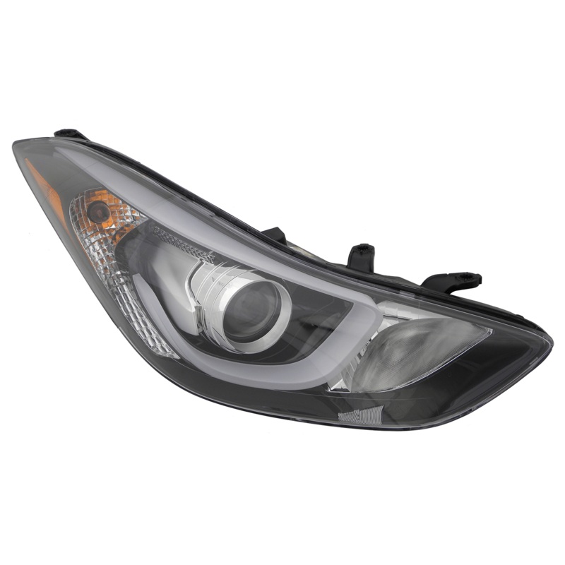 Head Lamp Passenger Side Hyundai Elantra Coupe 2013-2014 Led Korea Built Capa , Hy2503188C – Hunt Parts