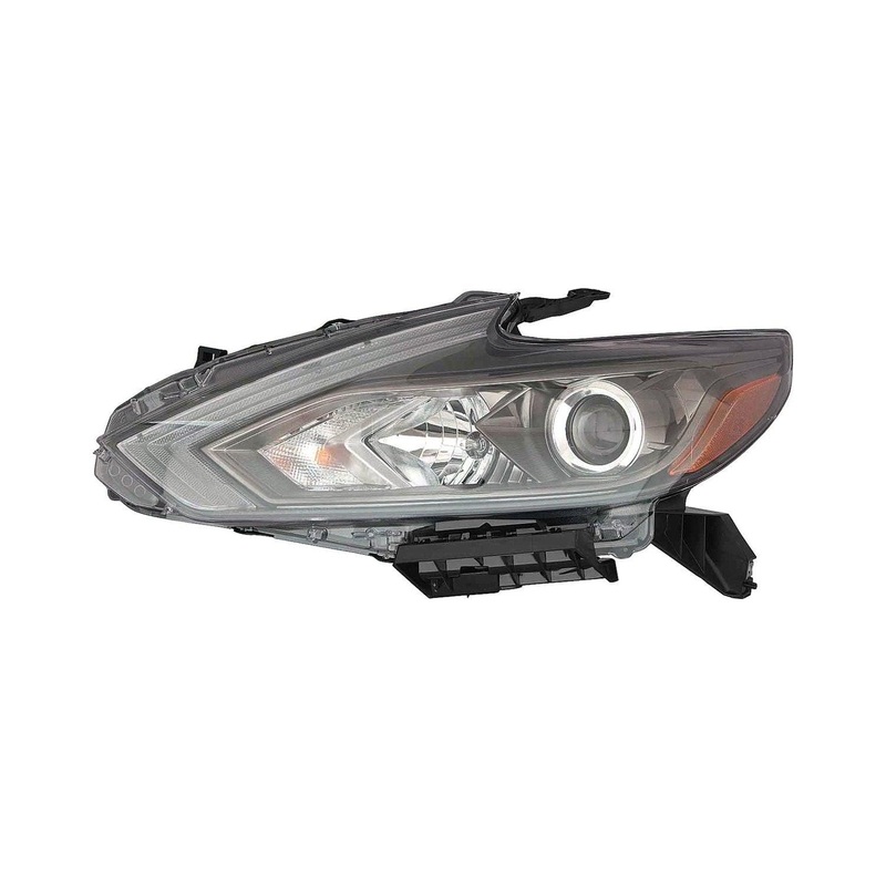 Head Lamp Driver Side Nissan Altima 2016-2018 Halogen With Black Bezel Without Led Daytime Running Light , Ni2502249C – Hunt Parts