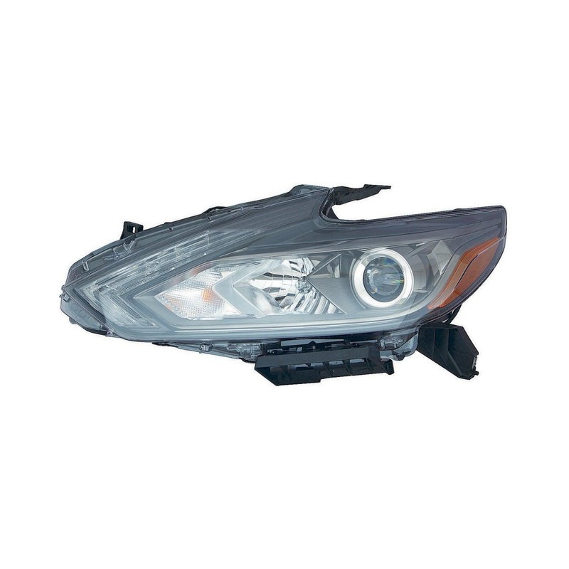 Head Lamp Driver Side Nissan Altima 2016-2018 Led With Drl/Smoked Bezel Capa , Ni2502243C – Hunt Parts