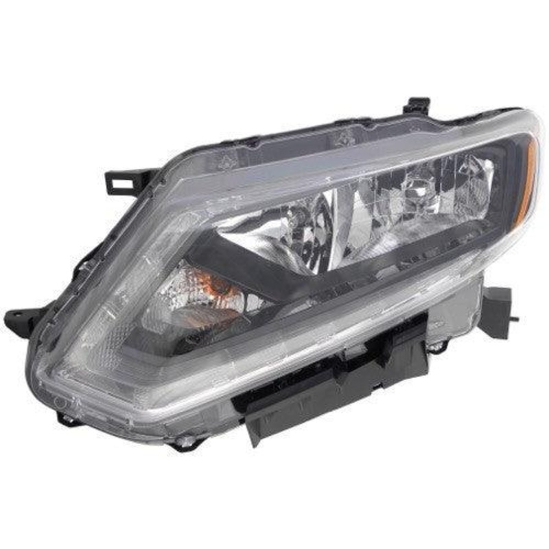 Head Lamp Driver Side Nissan Rogue 2014-2016 Halogen Usa Built With Led Drl Capa , Ni2502226C – Hunt Parts
