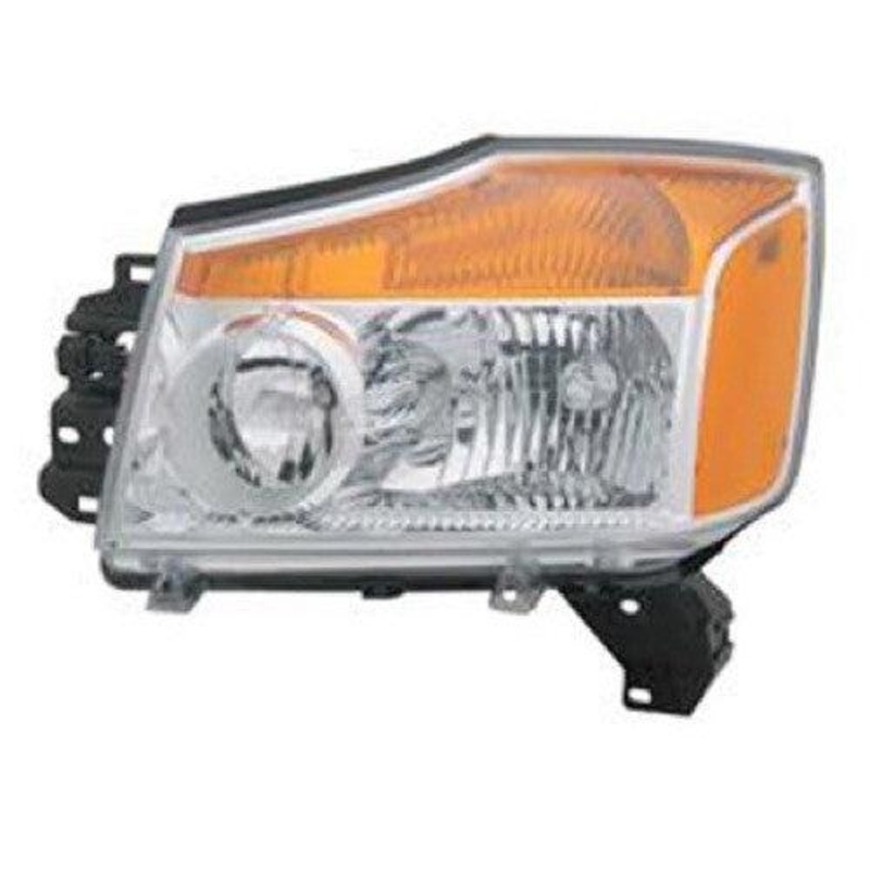 Head Lamp Driver Side Nissan Titan 2008-2015 Capa – Hunt Parts