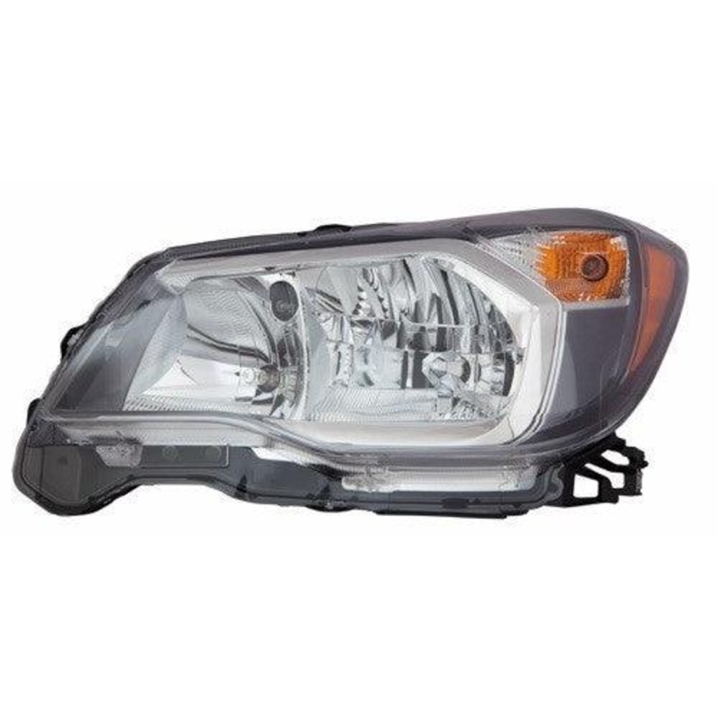 Head Lamp Driver Side Subaru Forester 2014-2016 Halogen 2.0L Gray Bezel Capa , Su2502146C – Hunt Parts