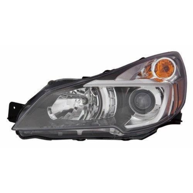 Head Lamp Driver Side Subaru Legacy 2013-2014 With Black Bezel Capa , Su2502141C – Hunt Parts