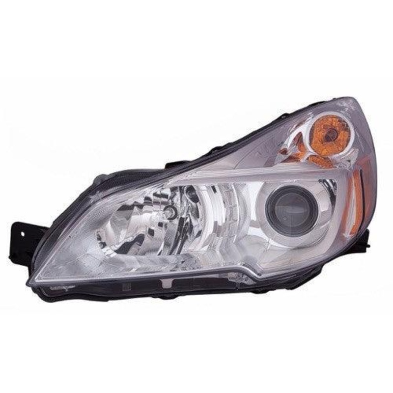Head Lamp Driver Side Subaru Outback 2013-2014 With Chrome Bezel Capa , Su2502143C – Hunt Parts