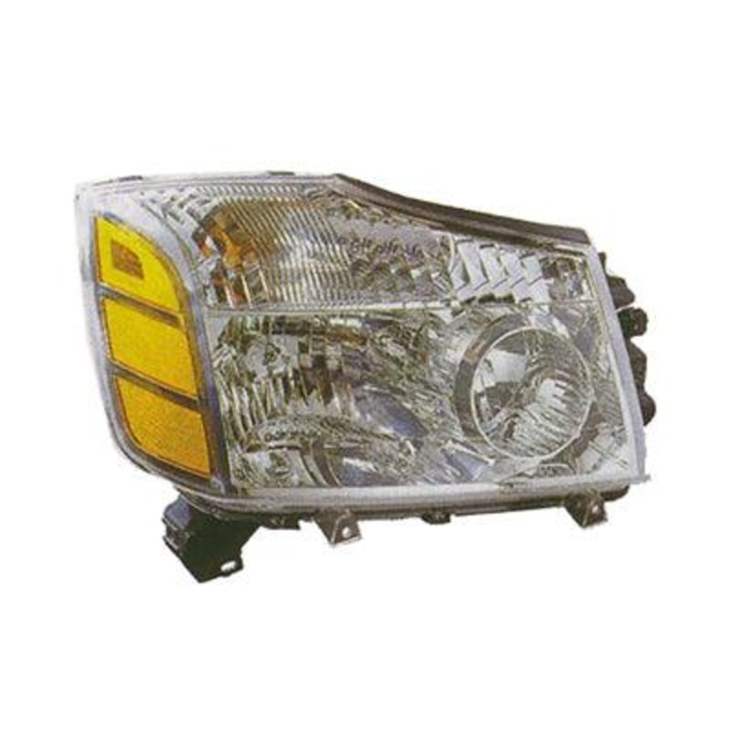 Head Lamp Passenger Side Nissan Armada 2005-2007 Capa – Hunt Parts