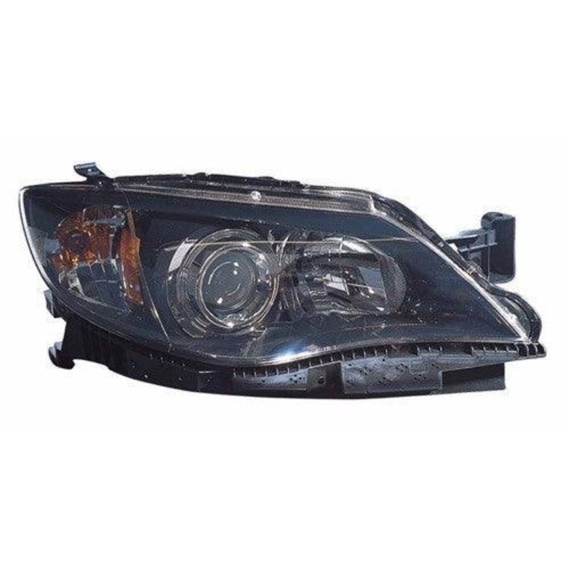 Head Lamp Passenger Side Subaru Impreza 2008-2011 Black Halogen Capa , Su2503125C – Hunt Parts