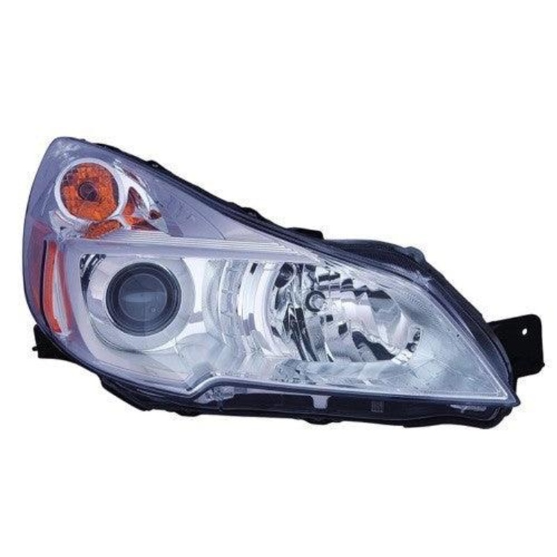 Head Lamp Passenger Side Subaru Outback 2013-2014 With Chrome Bezel Capa , Su2503143C – Hunt Parts