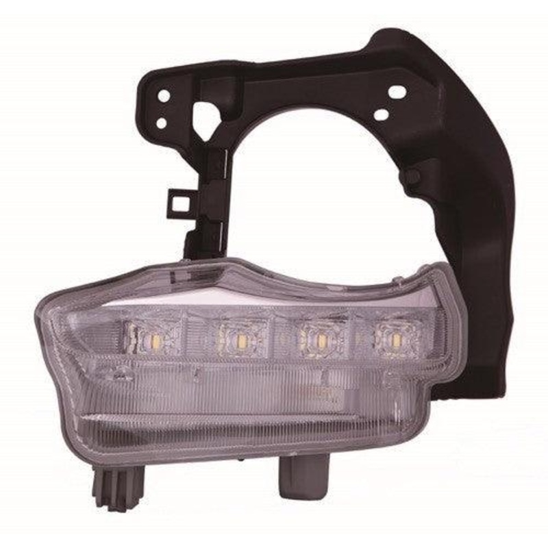 Daytime Running Lamp Driver Side On Toyota Highlander 2014-2016 Bumper Capa , To2562100C – Hunt Parts