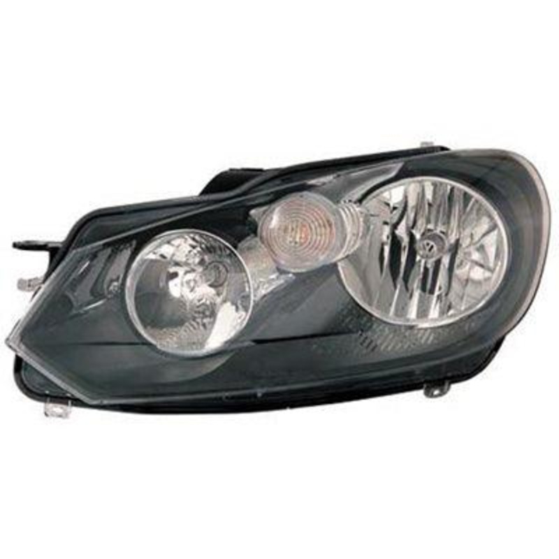Head Lamp Driver Side Volkswagen Golf 2010-2014 Halogen Hella Type Capa , Vw2502144C – Hunt Parts