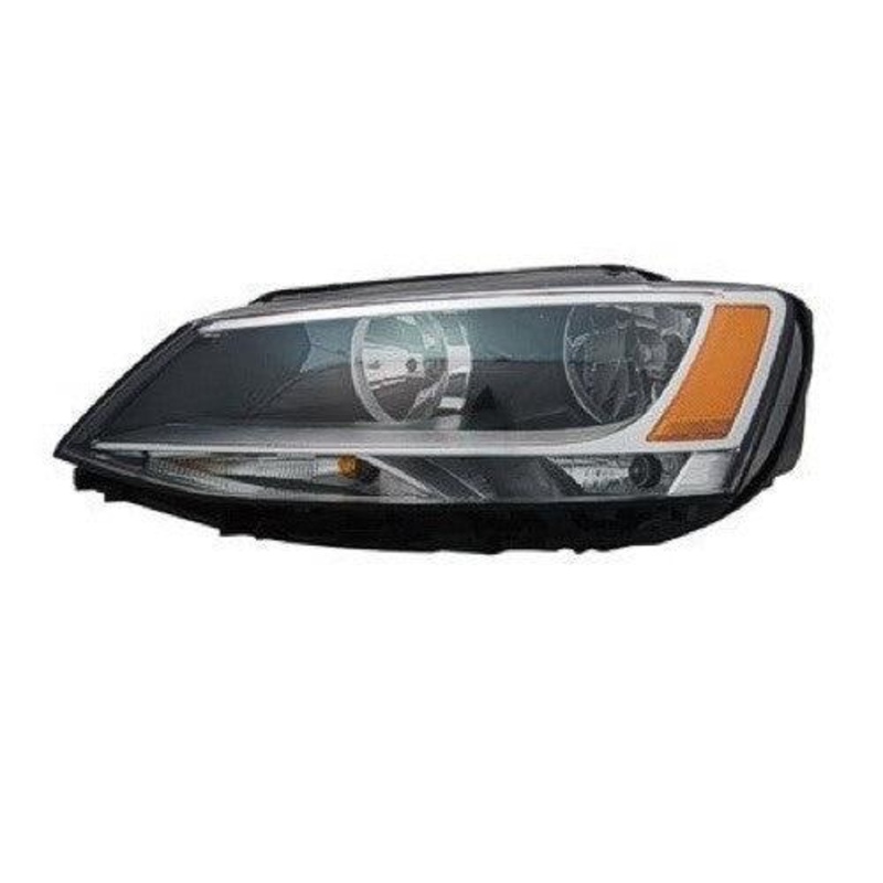 Head Lamp Driver Side Volkswagen Jetta 2011-2016 Halogen Capa , Vw2502146C – Hunt Parts