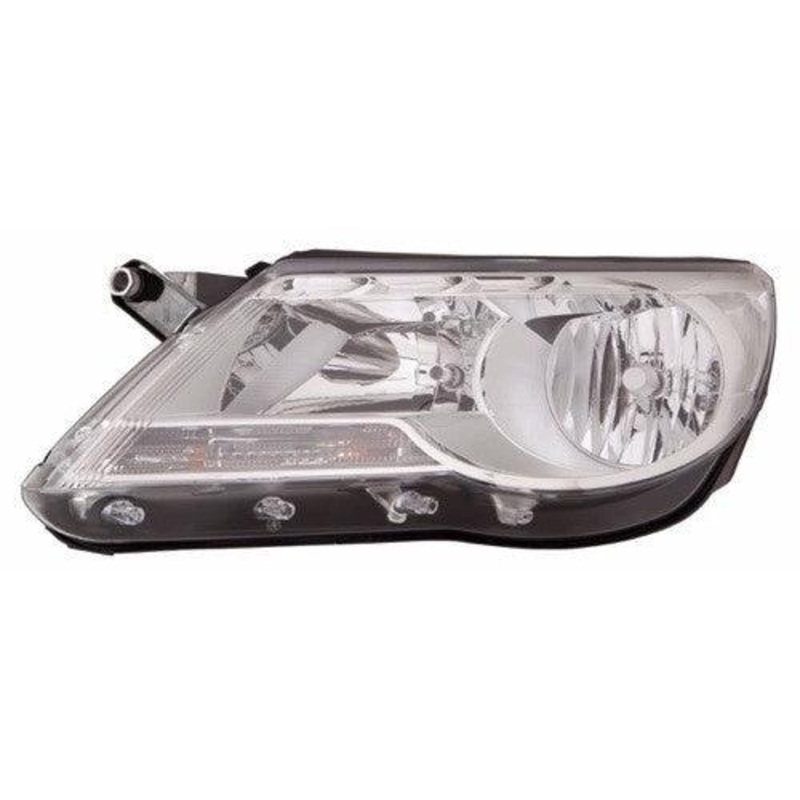 Head Lamp Driver Side Volkswagen Tiguan 2009-2011 Halogen Capa , Vw2502143C – Hunt Parts
