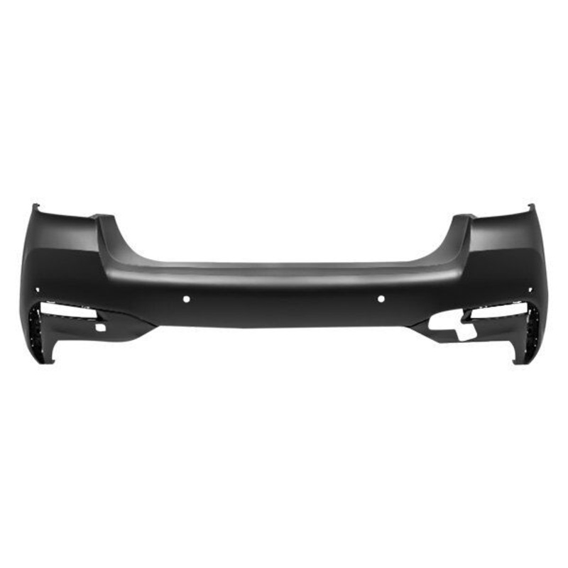 Bumper Rear Bmw 5 Series 2021-2023 Primed Ptm With 4 Park Distance Sensor Without Park Assistant Capa , Bm1100452C – Hunt Parts