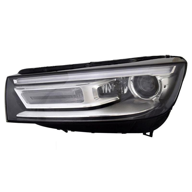 Head Lamp Driver Side Audi Q5 2018-2020 Hid Exclude Logo High Quality , Au2502206 – Hunt Parts