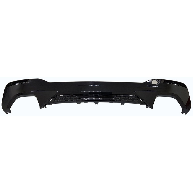 Valance Rear Lower Bmw 5 Series 2021-2023 Gloss Black With Tow Hook , Bm1195169 – Hunt Parts