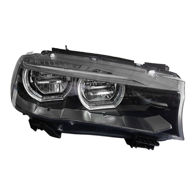 Head Lamp Passenger Side Bmw X5 2015-2019 Led Front Om 8/15 With Adaptive Led High Quality , Bm2519170 – Hunt Parts