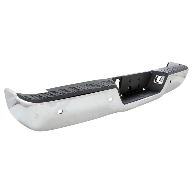 Bumper Rear Assembly Dodge Ram 1500 2009-2010 Chrome With Sensor For 1500 Model Without Dual Exhaust , Ch1103122 – Hunt Parts