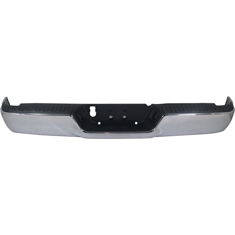 Bumper Rear Assembly Dodge Ram 1500 2009-2010 Chrome Without Sensor , Ch1103117 – Hunt Parts