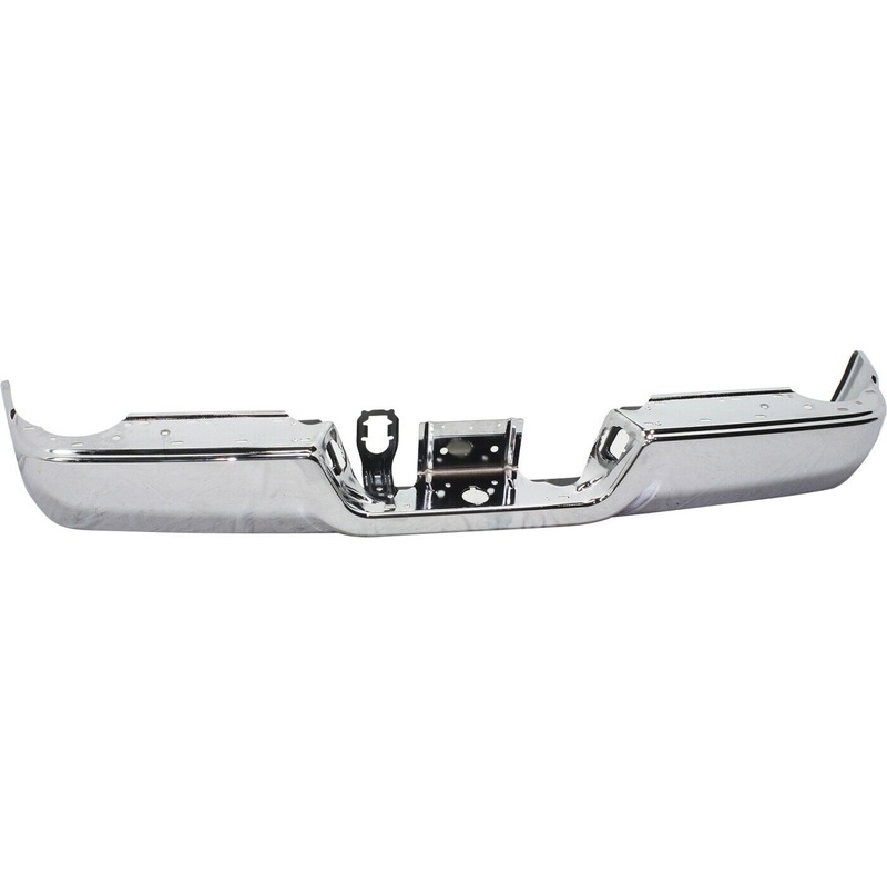 Bumper Rear Assembly Dodge Ram 1500 2009-2010 Chrome Without Sensor/Dual Exhaust , Ch1102367 – Hunt Parts
