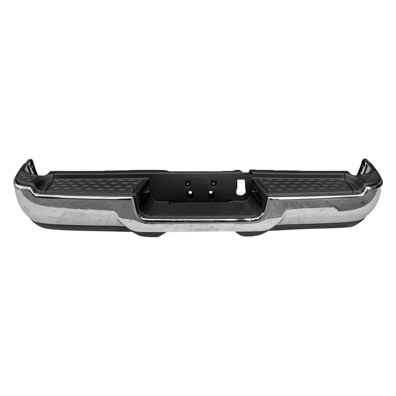 Bumper Rear Assembly Ram Ram 3500 2019-2022 Chrome Finish With Top Pad Without Rear Valance Lamp/Park , Ch1103182 – Hunt Parts