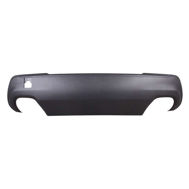 Valance Rear Lower Jeep Cherokee 2019-2023 Textured Dual Exhaust Without Upper Molding/Trailer Hitch , Ch1195135 – Hunt Parts