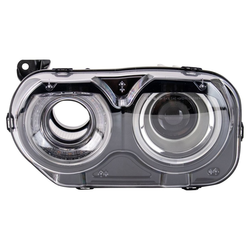 Head Lamp Driver Side Dodge Challenger 2015-2022 Hid With Air Intake Capa , Ch2502324C – Hunt Parts