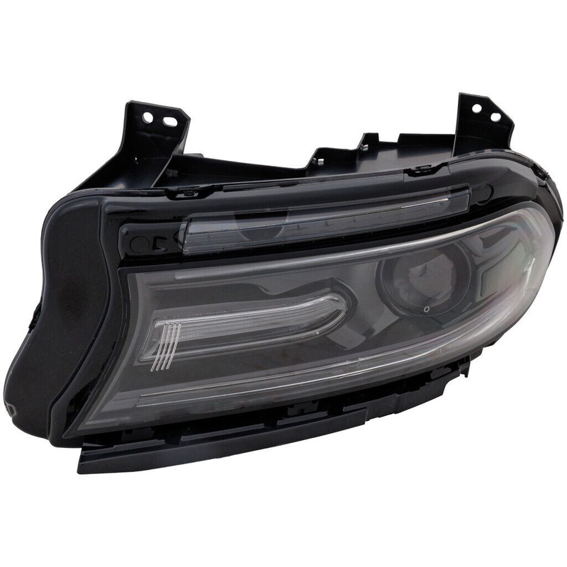 Head Lamp Driver Side Dodge Charger 2018-2022 Halogen Led With Drl Without Logo Capa , Ch2502337C – Hunt Parts