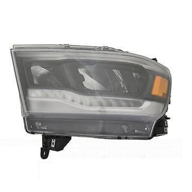 Head Lamp Driver Side Ram Ram 1500 2019-2022 Led With Black Bezel Without Adaptive High Quality , Ch2502320 – Hunt Parts
