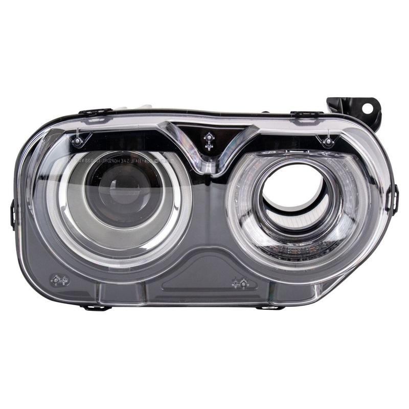 Head Lamp Passenger Side Dodge Challenger 2015-2022 Hid With Air Intake Capa , Ch2503324C – Hunt Parts