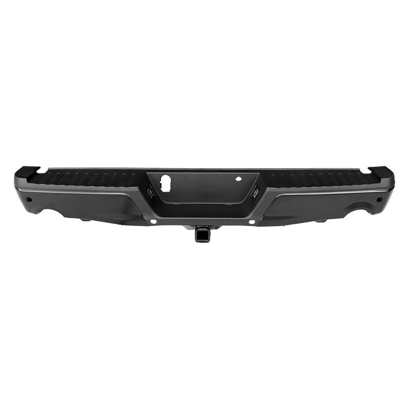 Bumper Rear Assembly Ford F150 2019-2020 Black With Dual Exhaust/ Park Assist Sensor , Fo1103223 – Hunt Parts