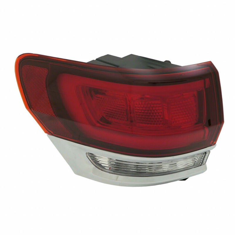 Tail Lamp Driver Side Jeep Grand Cherokee 2020-2021 With Chrome Trim High Quality , Ch2804121 – Hunt Parts