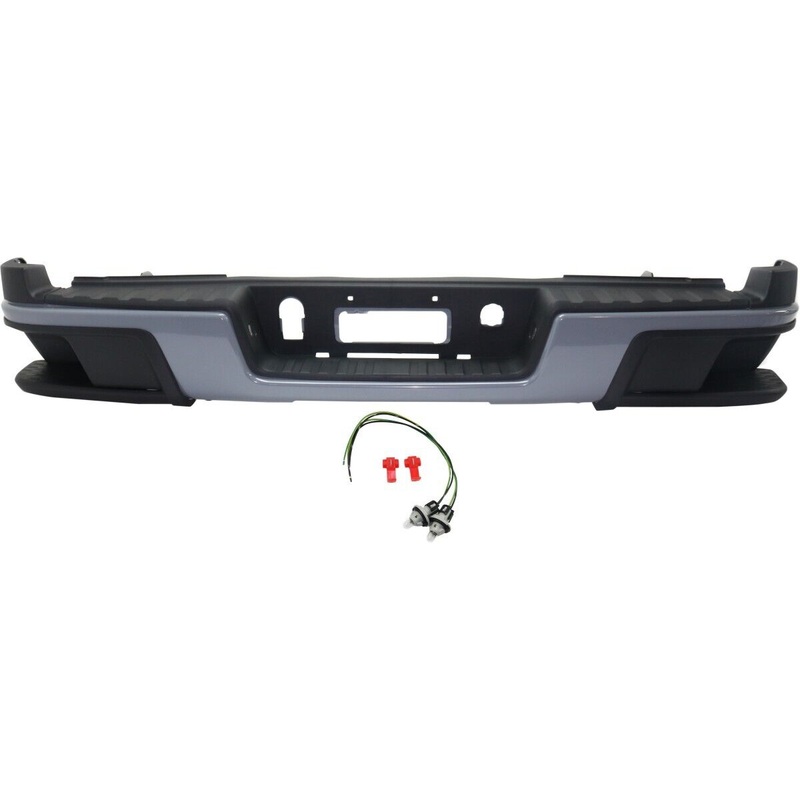 Bumper Rear Assembly Chevrolet Colorado 2015-2022 Ptm With Pads/Brackets/Lamps Exclude 17-19 Colorado Zr2 Pkg , Gm1103180 – Hunt Parts