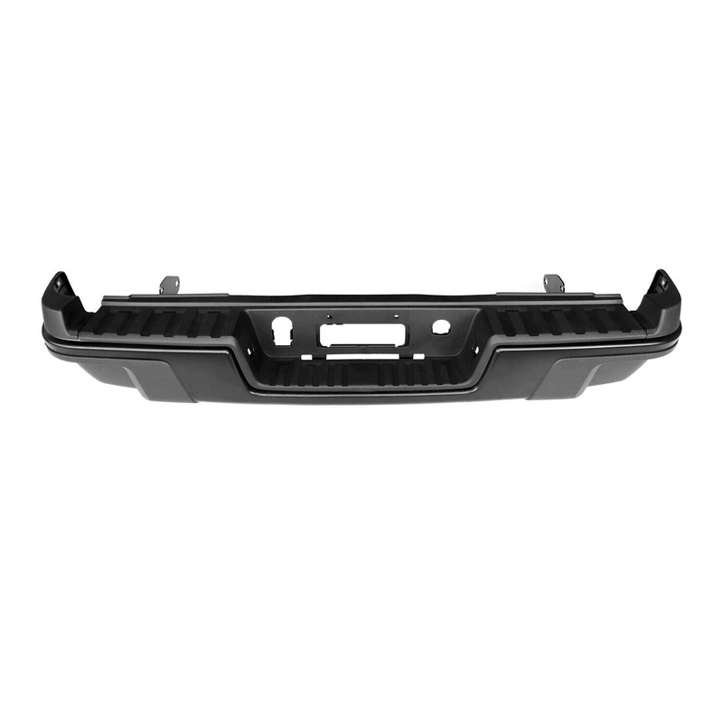 Bumper Rear Assembly Chevrolet Colorado 2017-2022 Black Finish With Pads/Brackets/Lamps , Gm1103203 – Hunt Parts
