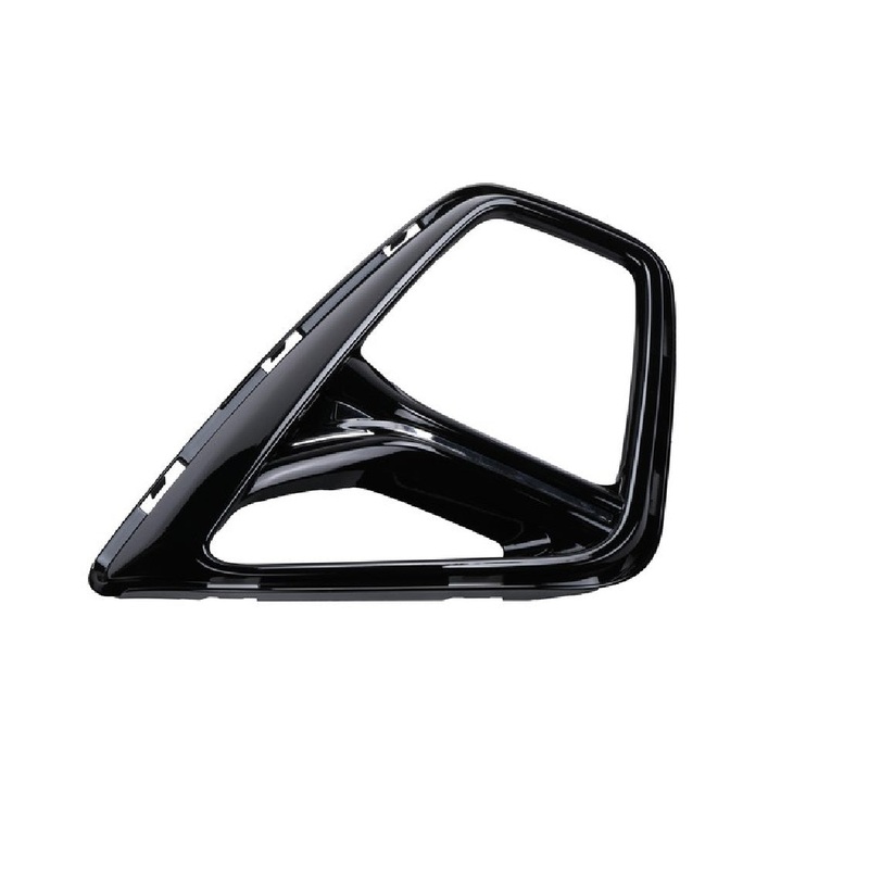 Head Lamp Bezel Passenger Side Chevrolet Blazer 2019-2022 Ptd Black With Chrome Molding , Gm1039260 – Hunt Parts