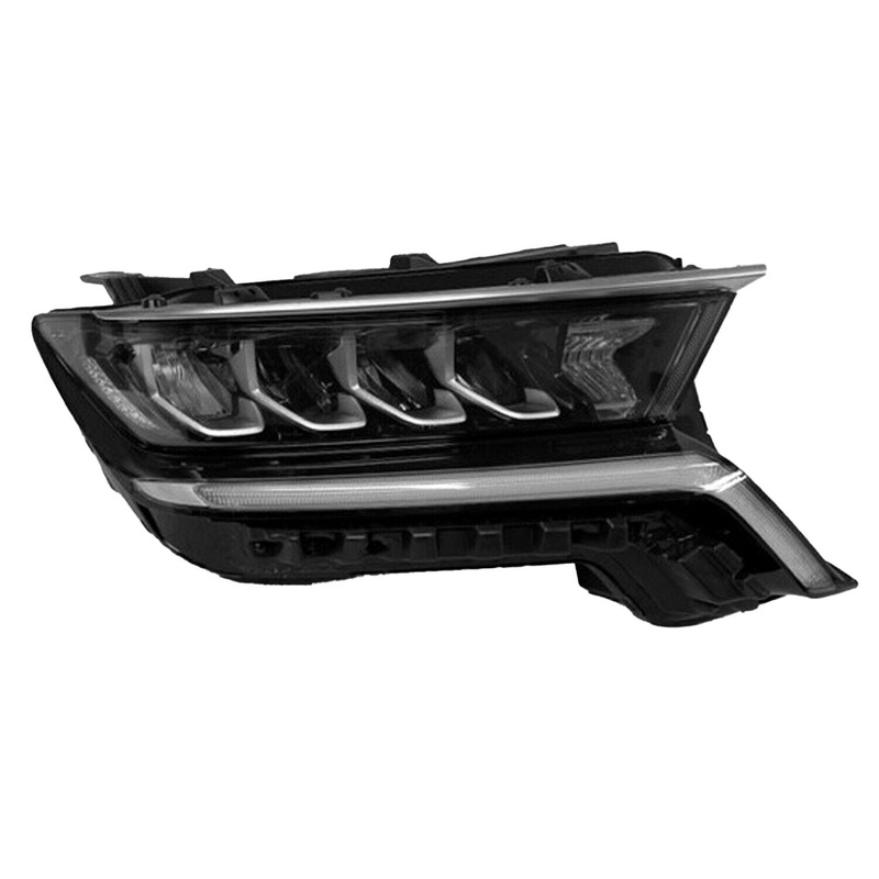 Head Lamp Passenger Side Kia Sorento 2021-2022 Black Reflector Tlype High Quality , Ki2503252 – Hunt Parts