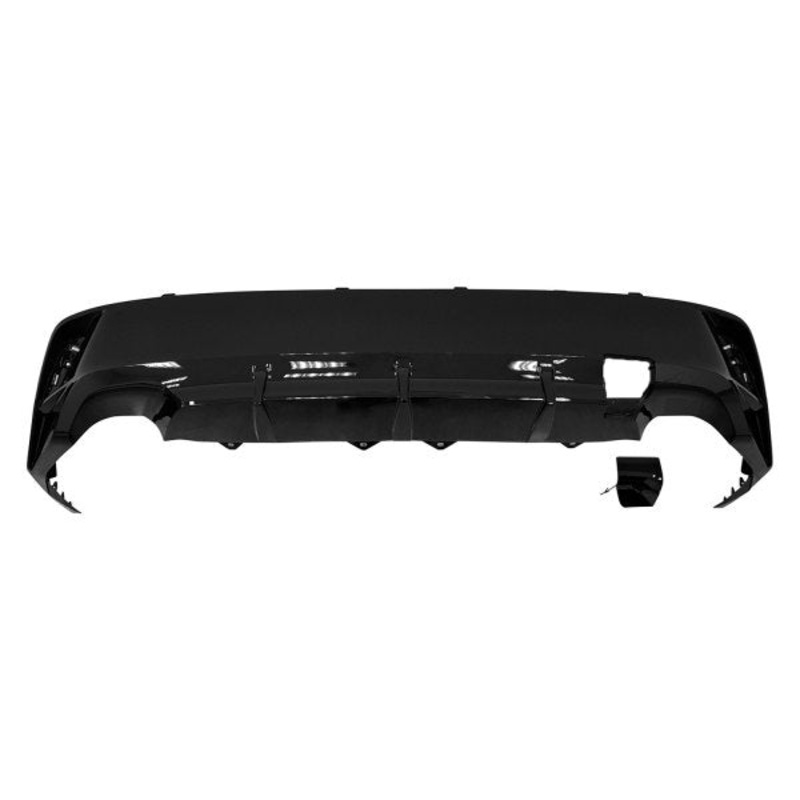 Bumper Rear Lower Lexus Is350 Sedan 2021-2023 Bright Black With Tow Hook Hole , Lx1115105 – Hunt Parts