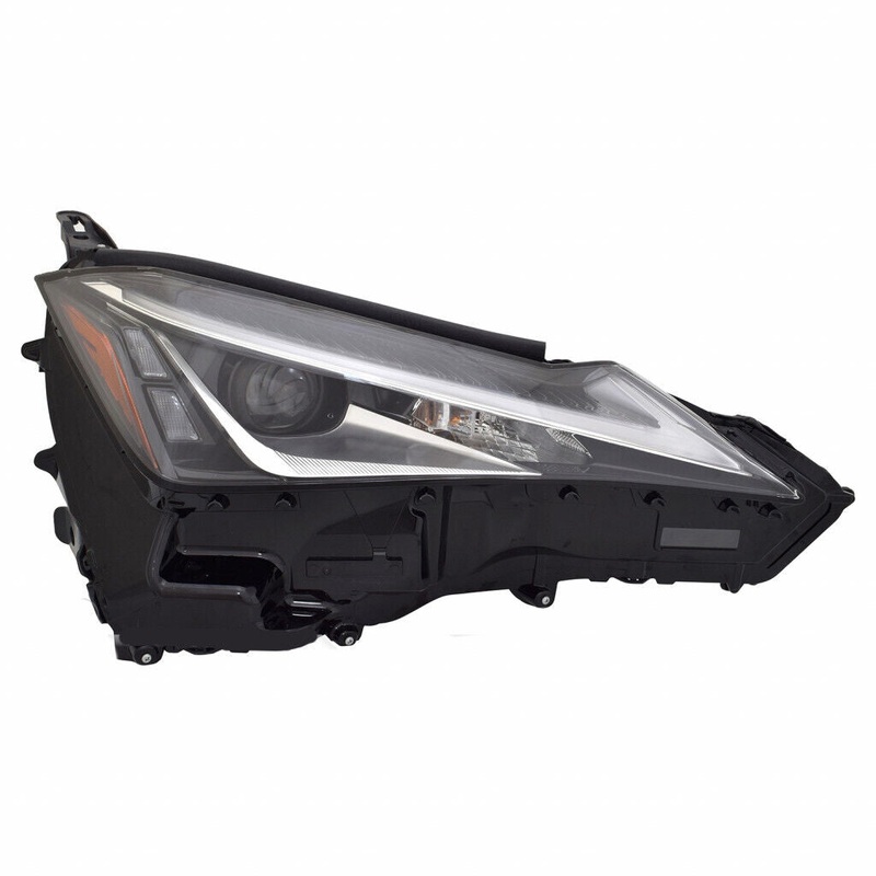 Head Lamp Passenger Side Lexus Ux250H 2019-2023 Single Beam Led Without Fog Lamp / Logo High Quality , Lx2503184 – Hunt Parts