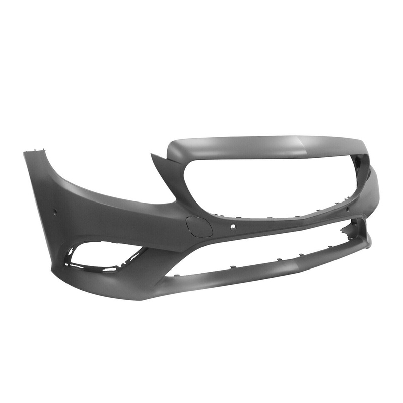Bumper Front Mercedes C300 Coupe 2019-2023 With Tow Hook/4 Active Park Without Camera/Amg Capa , Mb1000594C – Hunt Parts