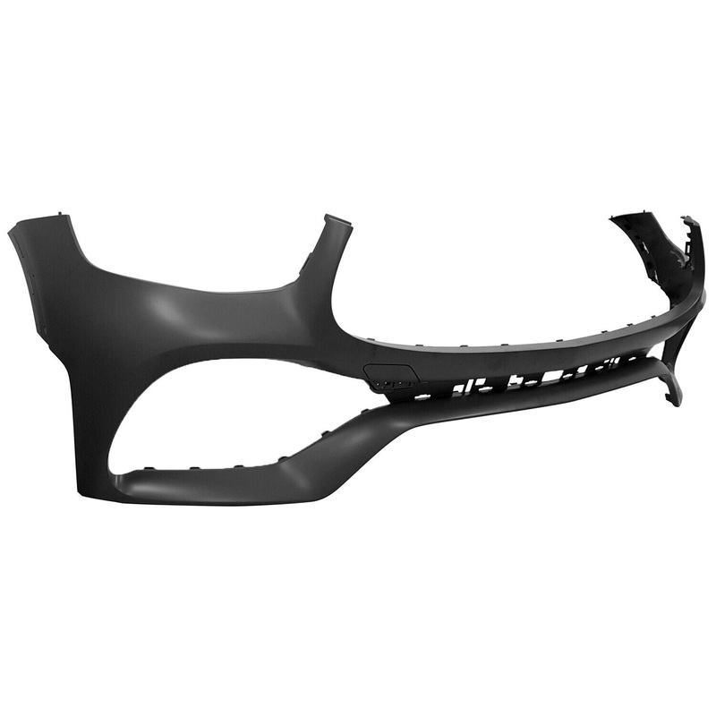 Bumper Front Mercedes Glc43 Amg 2020-2022 Primed Ptm With Tow Hook Without Park Assist Sensor , Mb1000619 – Hunt Parts