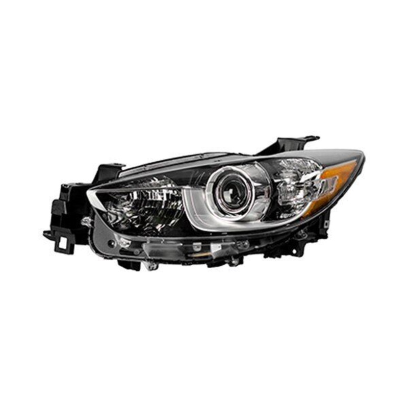 Head Lamp Driver Side Mazda Cx5 2013-2015 Hid Chrome Bezel With Black Trim , Ma2518151C – Hunt Parts
