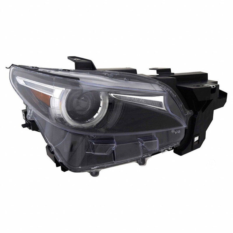 Head Lamp Passenger Side Mazda Cx9 2016-2022 Led With Adaptive Lamps Capa , Ma2519174C – Hunt Parts