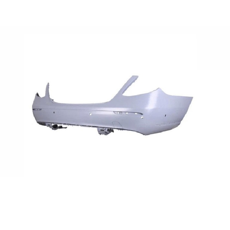 Bumper Rear Mercedes E300 2017-2019 Primed Ptm For Sedan With Luxury Pkg / Molding Grooves/ 6 Park Assistsensor , Mb1100417 – Hunt Parts