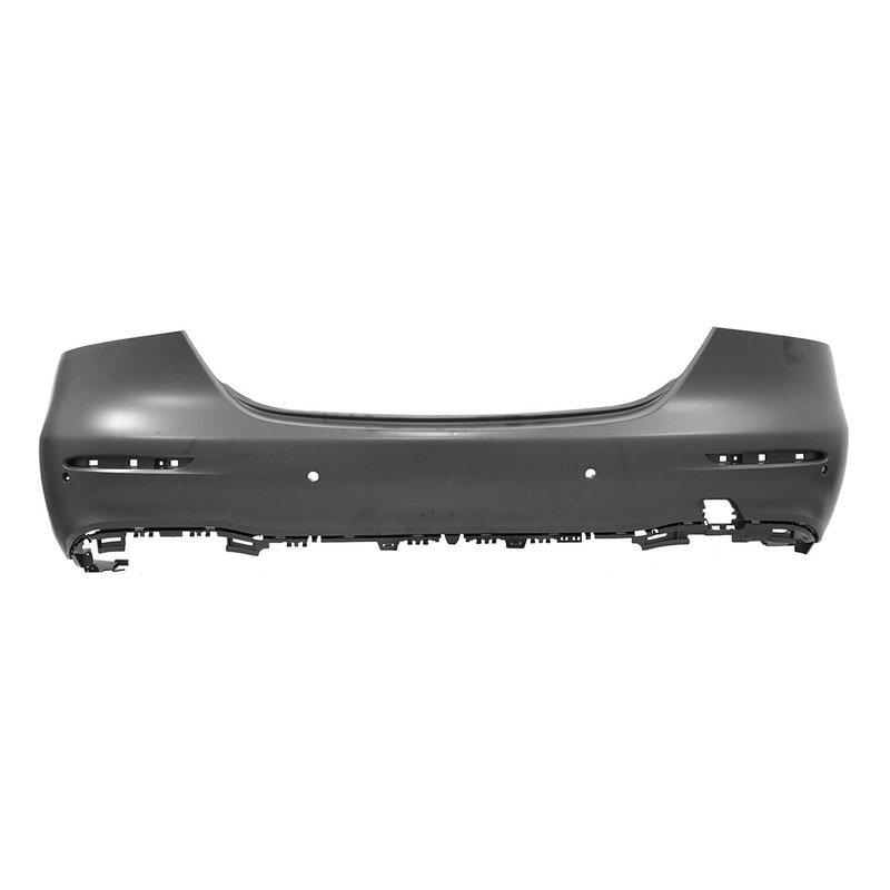 Bumper Rear Mercedes E350 2021-2023 With Tow Hook / 2 Active Park Assist Sensor / 4 Park Assistsensor / Amg , Mb1100462 – Hunt Parts