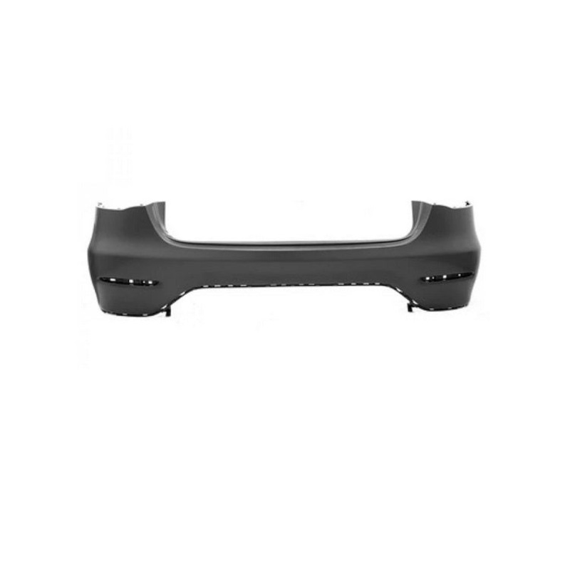 Bumper Rear Mercedes Glc43 Amg 2020-2021 Primed Gray Finish With 2 Park Assist Sensor , Mb1100455 – Hunt Parts
