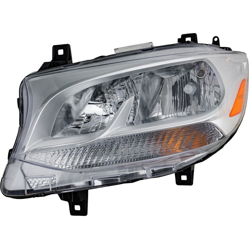 Head Lamp Driver Side Mercedes Sprinter 2500 2019-2022 Halogen High Quality , Mb2502259 – Hunt Parts