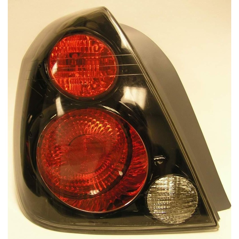 Tail Lamp Driver Side Nissan Altima 2005-2006 Se-R Black Bezel Economy Quality , NI2800169U