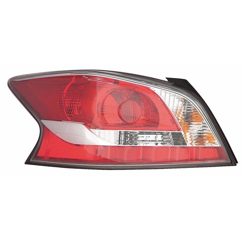 Tail Lamp Driver Side Nissan Altima 2015 Without Led Economy Quality , NI2800203U