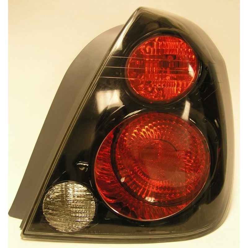 Tail Lamp Passenger Side Nissan Altima 2005-2006 Se-R Black Bezel Economy Quality , NI2801169U